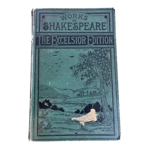Vintage A Biographical Sketch The Excelsior Edition Book By William Shakespeare. - Picture 1 of 19