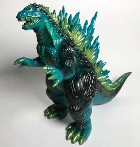 Godzilla 1999 Miregoji Marusan Blue Molding Green Spray Retro Color Painted Ver. - Bild 1 von 4