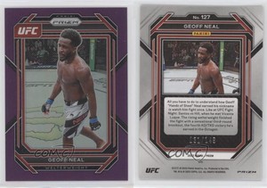 2023 Panini Prizm UFC Purple Prizm /149 Geoff Neal #127
