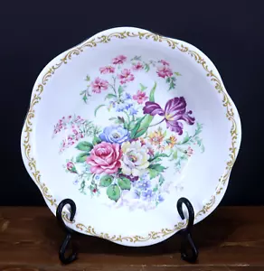 Royal Albert Bone China 839142 NOSEGAY 9 1/4" Round Vegetable Serving Bowl MINT! - Picture 1 of 8