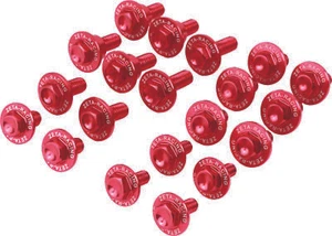 ZETA Red Aluminum Body Bolt Kit ZE88-5042 - Picture 1 of 1