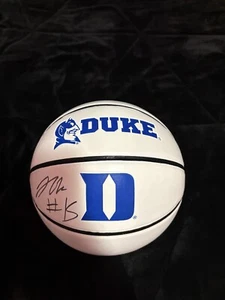 JAHLIL OKAFOR DUKE BLUE DEVILS SIGNED BASKETBALL-STEINER - Picture 1 of 4