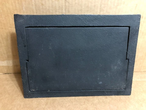 Cast Iron fire place Clean Out Door 11" inx8" in Cover