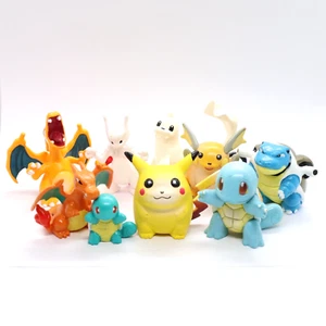 Nintendo TOMY Pokemon Collection Figure 9 Set Japan Version Vintage Pikachu - Picture 1 of 9