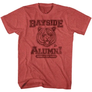 Camiseta para hombre Saved By The Bell TV Show Bayside Alumni Home Of The Tigers - Imagen 1 de 5