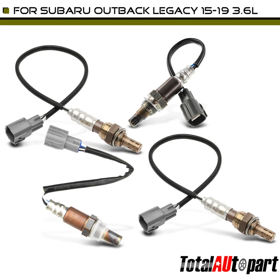 Sensor de oxígeno O2 4 piezas para Subaru Outback 2015-2019 Legacy Upstream & Downstream Foto 1 de 4