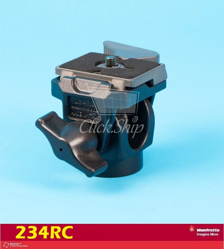 Manfrotto 234RC Swivel Tilt Head for Monopods, with Quick Release Replaces #3229 - Image 1 of 1