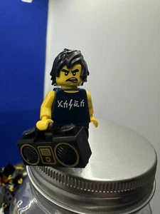 Lego Cole Minifigure da Collezione Film Ninjago con Boombox - Foto 1 di 1