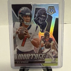 2024 Panini Mosaic CJ Stroud Silver Mosaic Montage Insert Texans M-10 - Picture 1 of 2