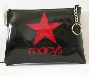 Macy's Star Pouch (Black with Red Star) - Picture 1 of 4