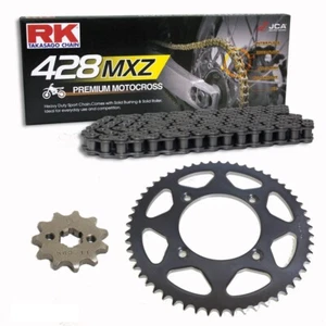 Kit Chaîne Ktm XC 85 08-09 Chaîne RK 428 Chaussures Lac Mxz 124 Ouvrir 14/46 - Picture 1 of 4