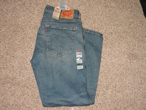 Mens Levi 514 Straight Flex 005141493 Jeans Size 34x30 NWT'S! - Picture 1 of 5