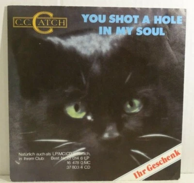 G.G.ANDRSON/C.C.CATCH -You shot a hole in my soul👉🏻 7"Flexi-Single Promo - Bild 1 von 4