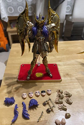 Saint Seiya Myth EX Scorpio Milo God Cloth Soul of Gold action figure GT TOYS - Image 1 of 4