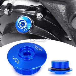Oil Filler Cap Engine Plug Cover For KAWASAKI GTR1400 NINJA 250R 300 H2 SX - Imagen 1 de 13