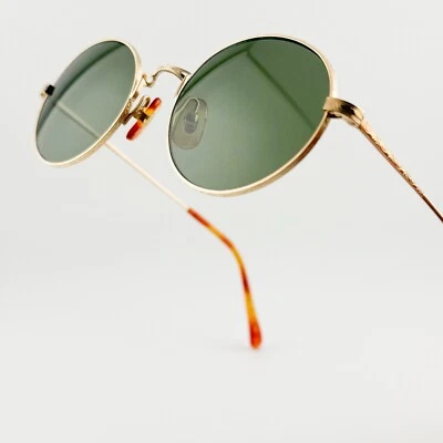 Authentic RARE Vintage C.P COMPANY 067 Steampunk 48mm Frame 90’s Sunglasses - Imagem 1 de 4