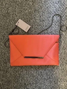 Coast Envelope Clutch Coral Bag New £35 - Picture 1 of 8