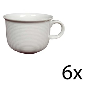 6er Set Kaffeetasse 0,2 L Thomas Porzellan Trend Weiß - Bild 1 von 5