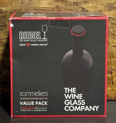 Riedel Sommelier Wine Glasses Value Pack Bordeaux Grand Cru Pair - 2440/00 - NEW - Image 1 of 4