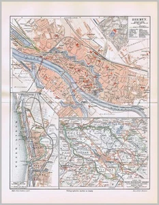 1894: Bremen: Stadtplan + Straßenregister - Bild 1 von 1