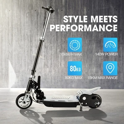 BULLET Electric Scooter 140W For Adults Kids Motorised Folding Riding Commuter - image 1 of 4
