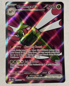 Yanmega ex 206/182 FULL ART Pokemon TCG SV10: Rivali Destinati Holo - Foto 1 di 2