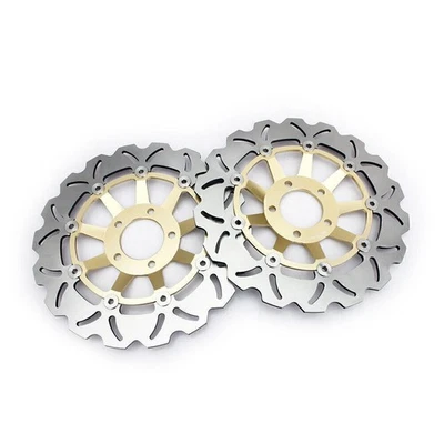 Front Brake Rotors for Suzuki GSX-R 750 1988-1995 GSXR 750 F Slingshot 1989-1991 - Image 1 of 4