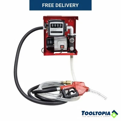 SIP Diesel Transfer Pump Electric 230V 550W 60L/min Flow Rate with Fuel Meter - Image 1 of 4