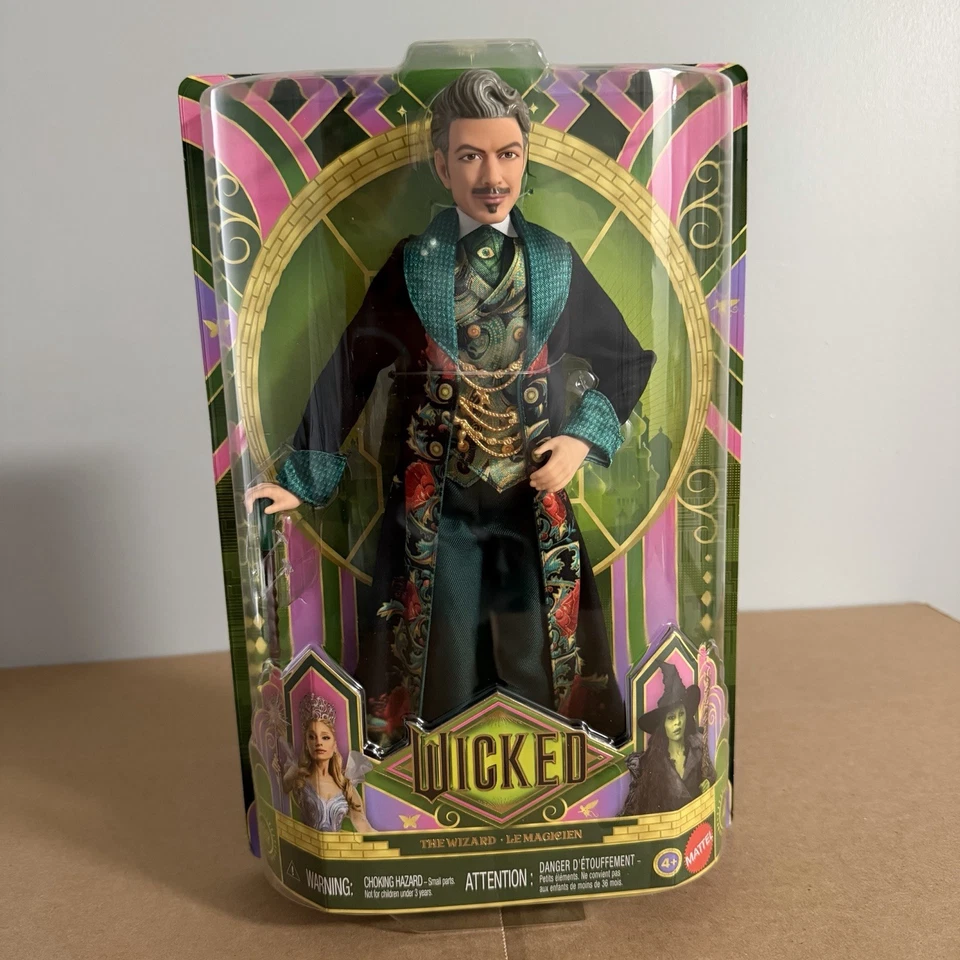 Mattel JDG13 Universal Pictures Wicked for Good The Wizard Fashion Doll with
