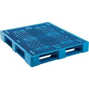 Global Industrial Rackable  Stackable Pallet Poly 4-Way 48"x40" 30000 Lb Stat - Picture 1 of 1