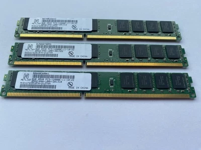 3 X 8GB Micro server PC3-12800 1600 DDR3 ECC Unbuffered Memory UDIMM Low Profile - Image 1 of 4