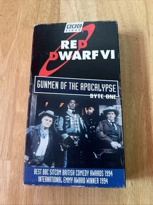 Red Dwarf VI Byte One VHS 1995 Gunman Of The Apocalypse BBC Video  - Image 1 of 2