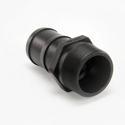 Banjo Hose Pipe Fitting Adapter 2" Male Thread X 2" Hose Barb - HB200 - Image 1 of 3