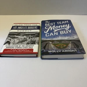 2 LA Dodgers Books "tales from the dugout" and "Best team money can Buy" - Picture 1 of 5
