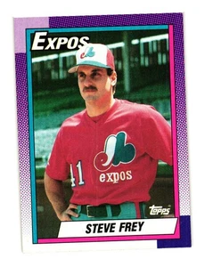 1990 Topps #91 Steve Frey Montreal Expos - Picture 1 of 2