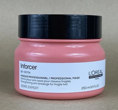 L'oreal Serie Expert Inforcer B6+Biotin Strengthening Anti-Breakage Mask 8.5 oz - Image 1 of 2