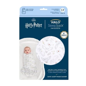 HALO Harry Potter™ SleepSack Swaddle 100% Cotton Small 3-6 Months NEW - Picture 1 of 4
