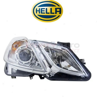 HELLA Front Right Headlight Assembly for 2010-2013 Mercedes-Benz E350 3.5L fy Foto 1 de 4