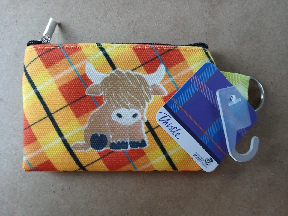 HIGHLAND COW CHANGE PURSE - Image 1 of 1