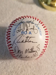 1989 New York Yankees Team Signed Official AL Ball Rickey Henderson D Mattingly - Picture 1 of 6