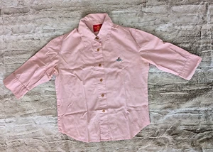 Vivienne Westwood Red Label Button Up Pink Shirt 3/4 Sleeve Blouse - Picture 1 of 9
