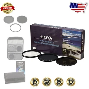 Premium 67mm Photo Filter Kit with UV, Polarizer & ND - Compact & Lightweight - Picture 1 of 6