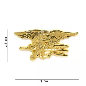 Abzeichen WWII WK2 US Army Navy Seals Collar Badge Pin Insignia Uniform Marines - Bild 1 von 1
