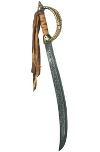 Brand New Caribbean Pirate Sword Weapon Costume Accessory - Picture 1 of 1