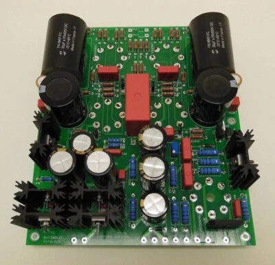 DIY PCB Board OTL Tube Headphone Amp Aikido White Cathode Follower 6SN7 6BX7