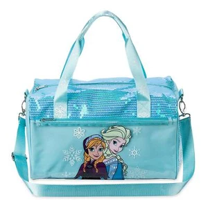 ¡NUEVO CON ETIQUETAS! BOLSO DE BAILE GENUINO Parques Disney Congelados ANNA y Lentejuelas ELSA Lona Lona - Imagen 1 de 5
