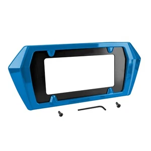 Marco de matrícula Boomerang de 2 piezas para Corvette C8 2020-23 - azul rápido - Imagen 1 de 3