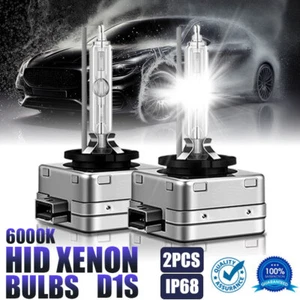 2x D1S Bulbs 35W Xenon Headlight White 6000K Low Beam Peugeot 508 + SW 2010-2017 - Picture 1 of 9