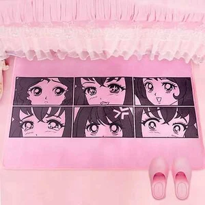 Anime Eyes Teppich Matte - großer rechteckiger Teppich - Bild 1 von 9