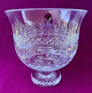 Waterford Lismore 60. Jahrestag große 10" Kristall Trifle Schale Künstler signiert - Bild 1 von 14
